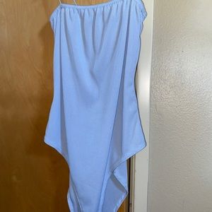 Light blue bodysuit